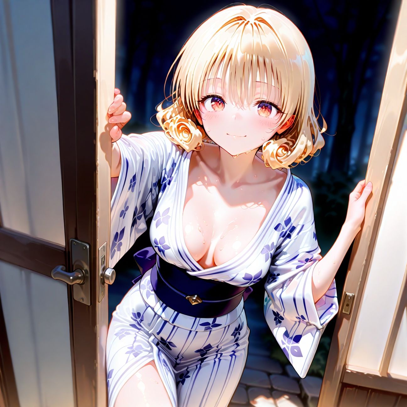 【Part3】いちゃらぶ温泉旅行☆浴衣でエッチし放題！ サンプル画像1