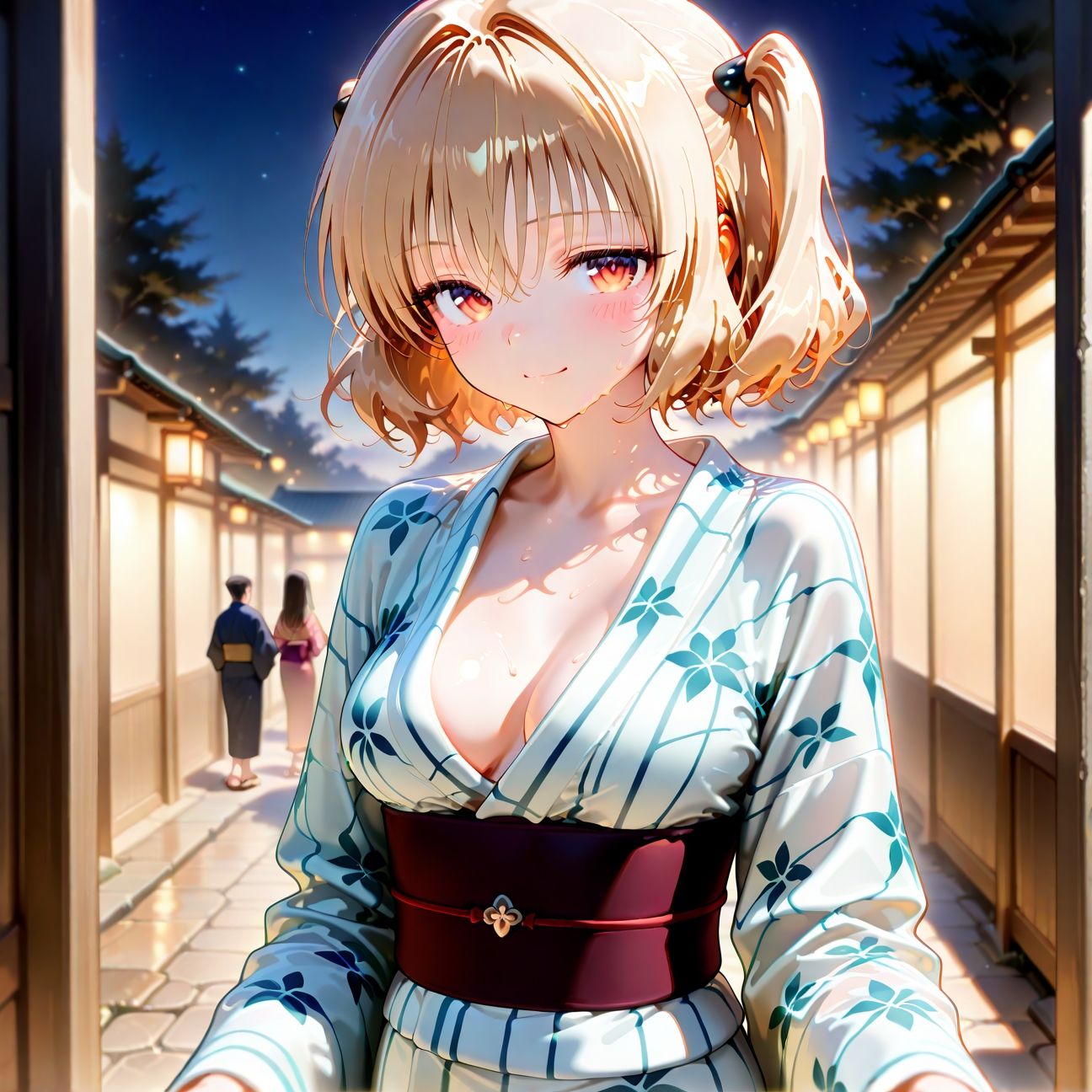 【Part4】いちゃらぶ温泉旅行☆浴衣でエッチし放題！ サンプル画像1