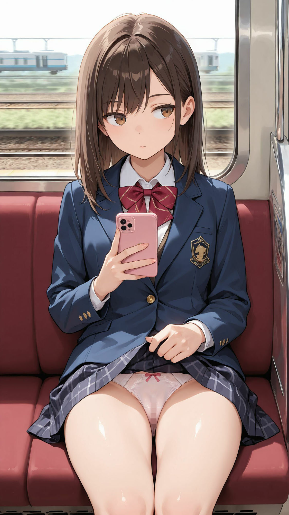 【たっぷり500枚】パンチラ至上主義。〜階段・電車・ベッド・たくし上げ・M字開脚〜 魅惑の5シチュエーション決定版 サンプル画像2