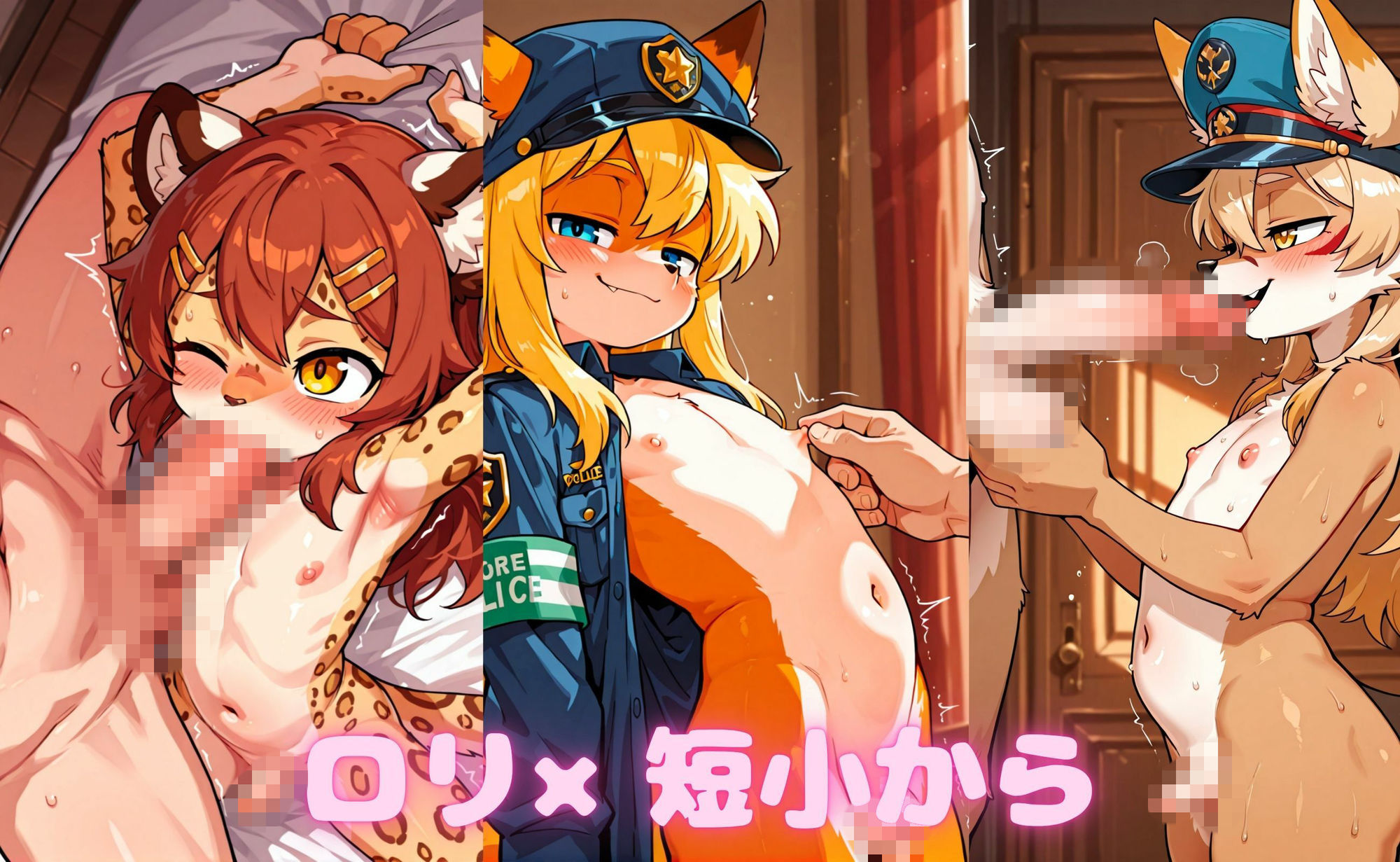 【ふたなり編】人類ケモナー化計画 サンプル画像1