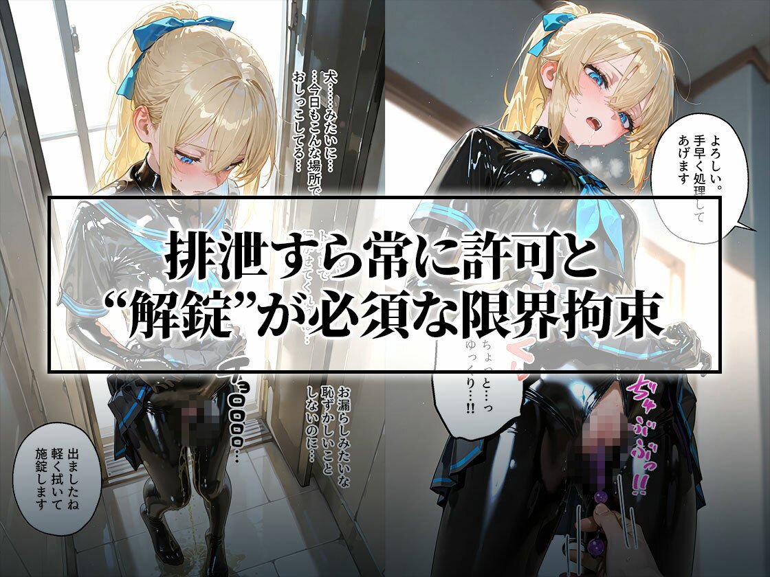 【わからせ週間4】精液給餌＆嘔吐奉仕編｜護謨学院 サンプル画像5