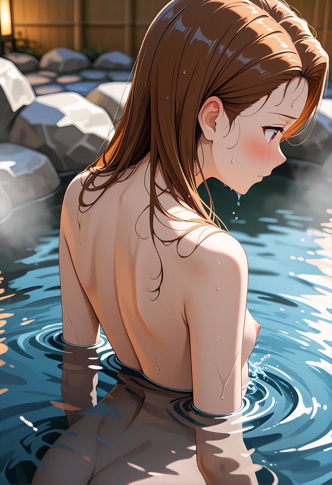 【ア〇マス】水〇伊〇 温泉旅館で浴衣姿が犯●れまくる！巨根絶頂SEX 180枚 サンプル画像8