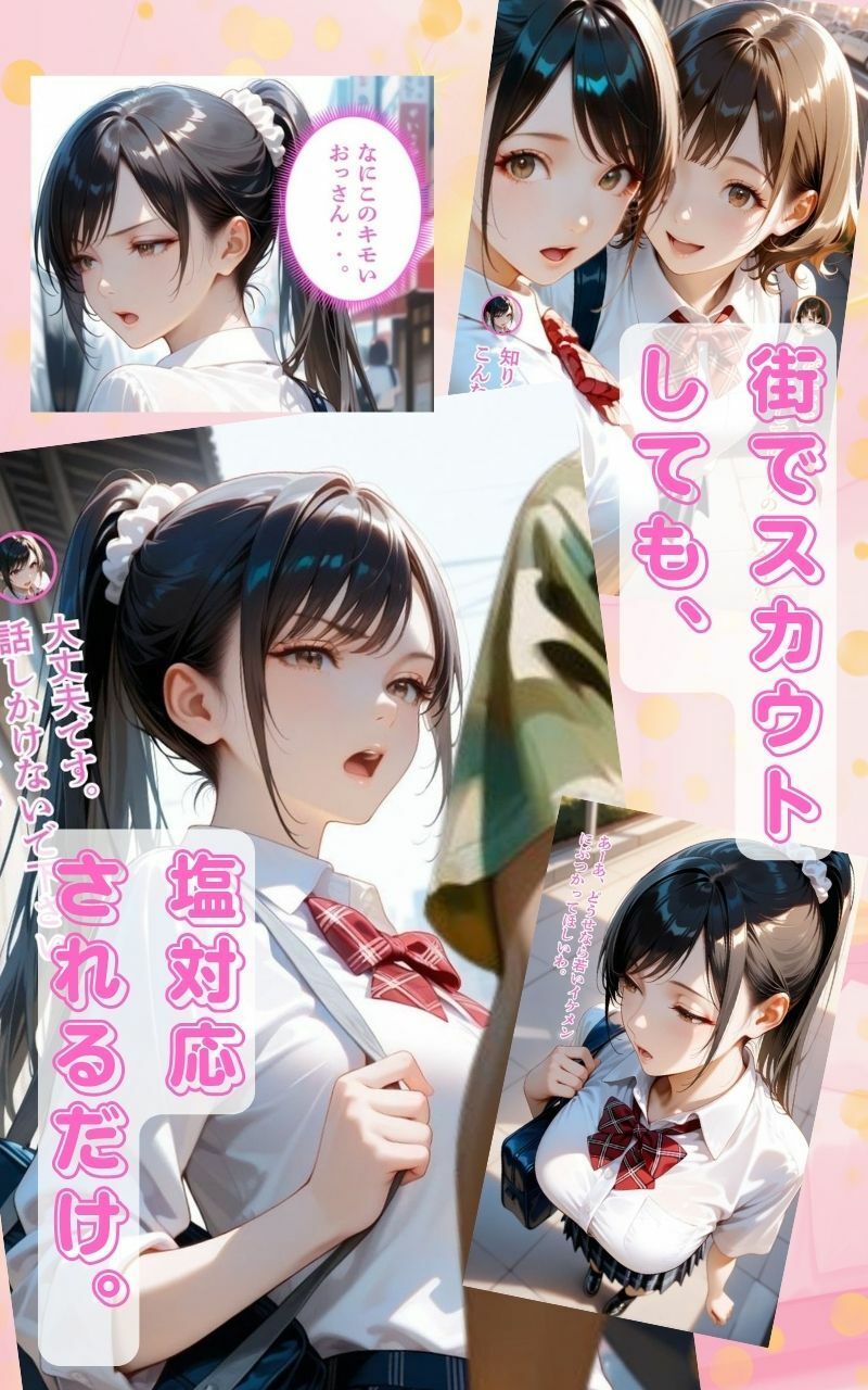 【オヤジ嫌いツンデレ少女征服編】水着撮影会のはずが、いつのまにかおぢさんち〇ぽに沼る話part3 サンプル画像2