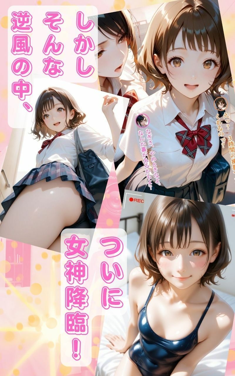【オヤジ嫌いツンデレ少女征服編】水着撮影会のはずが、いつのまにかおぢさんち〇ぽに沼る話part3 サンプル画像3