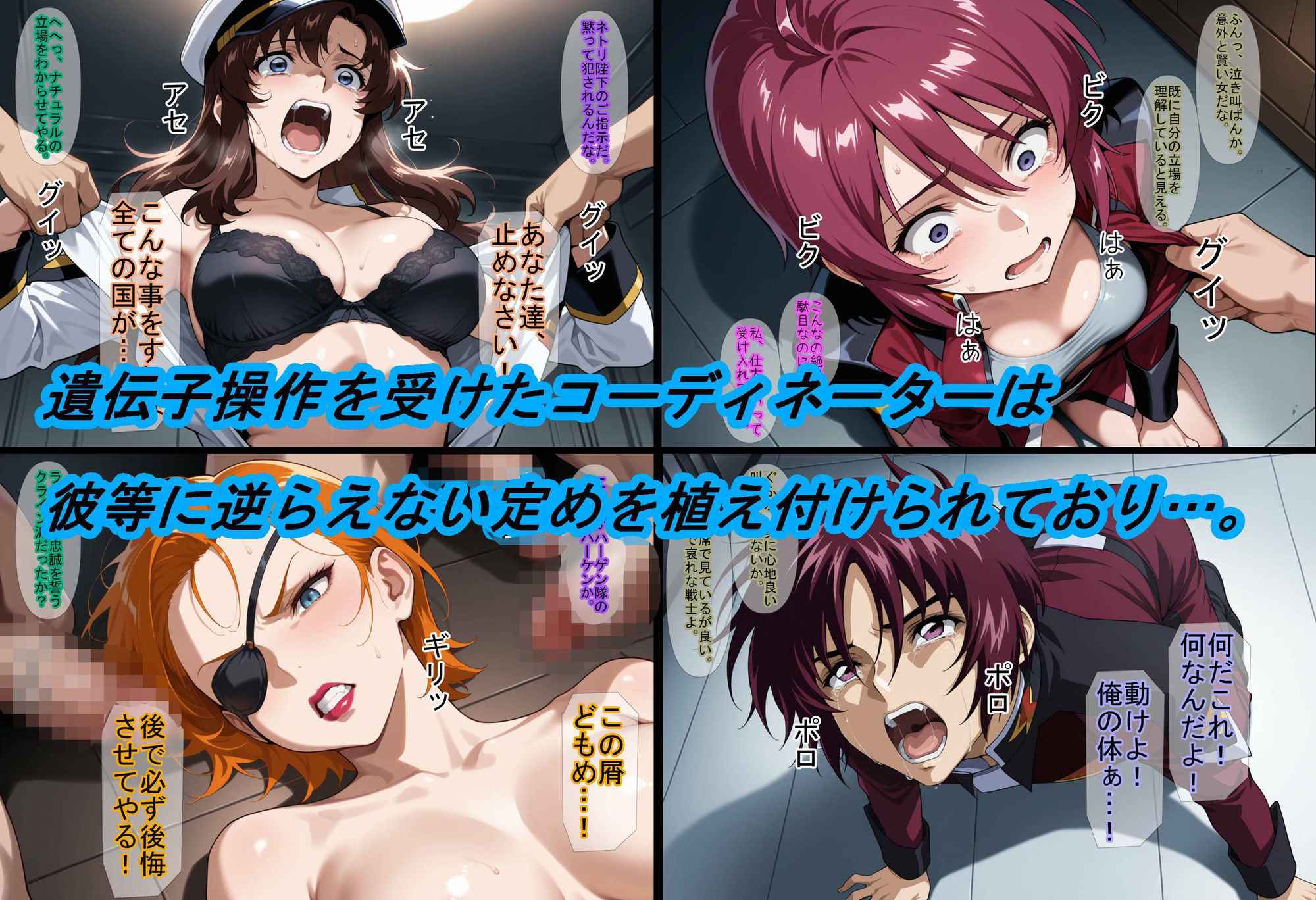 【ガ〇ダムSE〇D】仕組まれた遺伝子 サンプル画像3