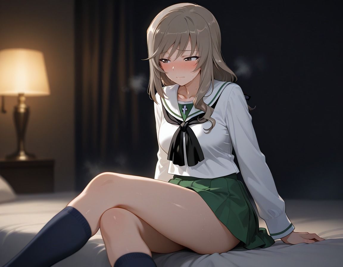 【ガールズ＆パンツァー】家元・人妻 島田千代が若い男の子を分からせようとしたら、逆に分からせられちゃう話 サンプル画像7