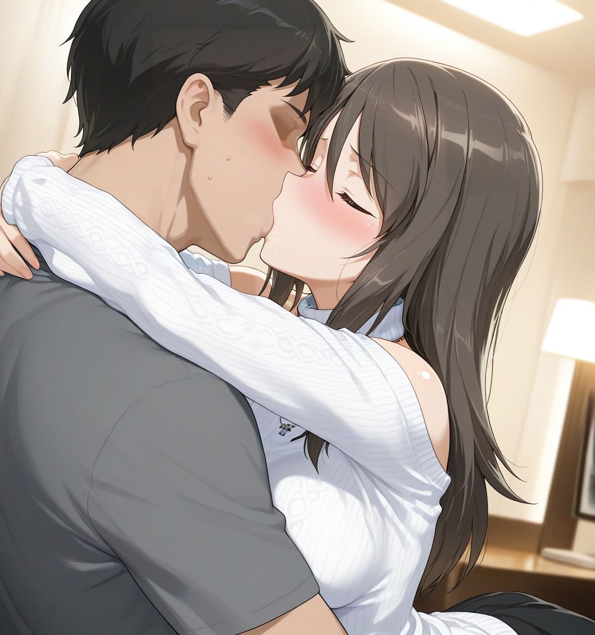 【ガールズ＆パンツァー】西住みほ・ダージリン・ミカとイチャラブSEX 短編トリロジー（三部作） サンプル画像8