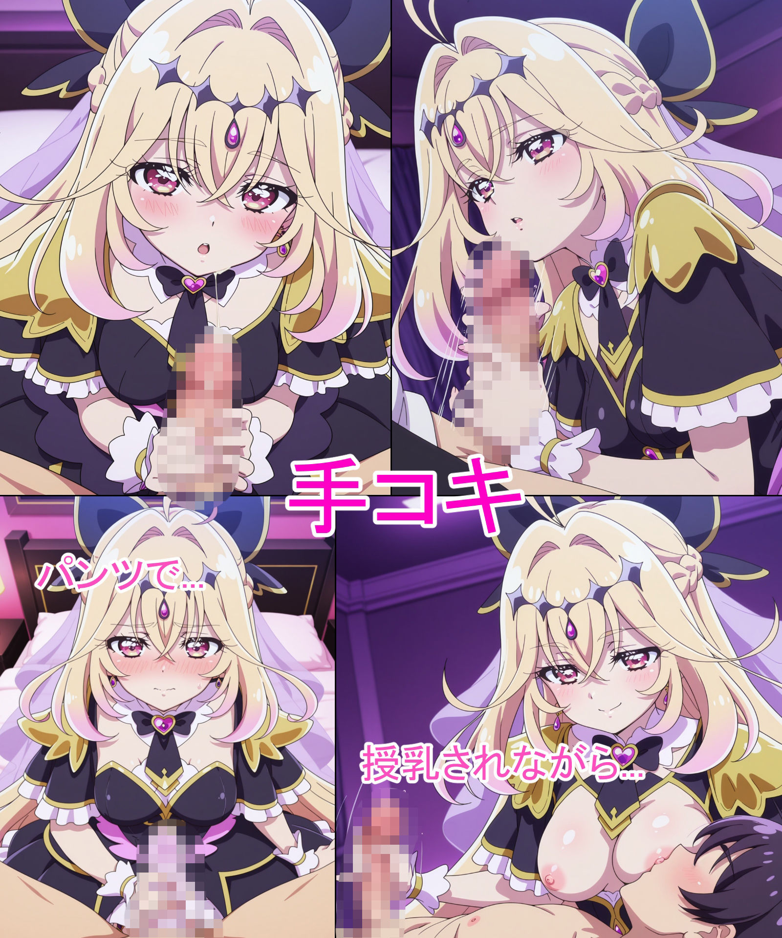 【キュアア◯カナ・シャドウ】あの子とパンツえっち【名◯偵プ◯キュア！】 サンプル画像2