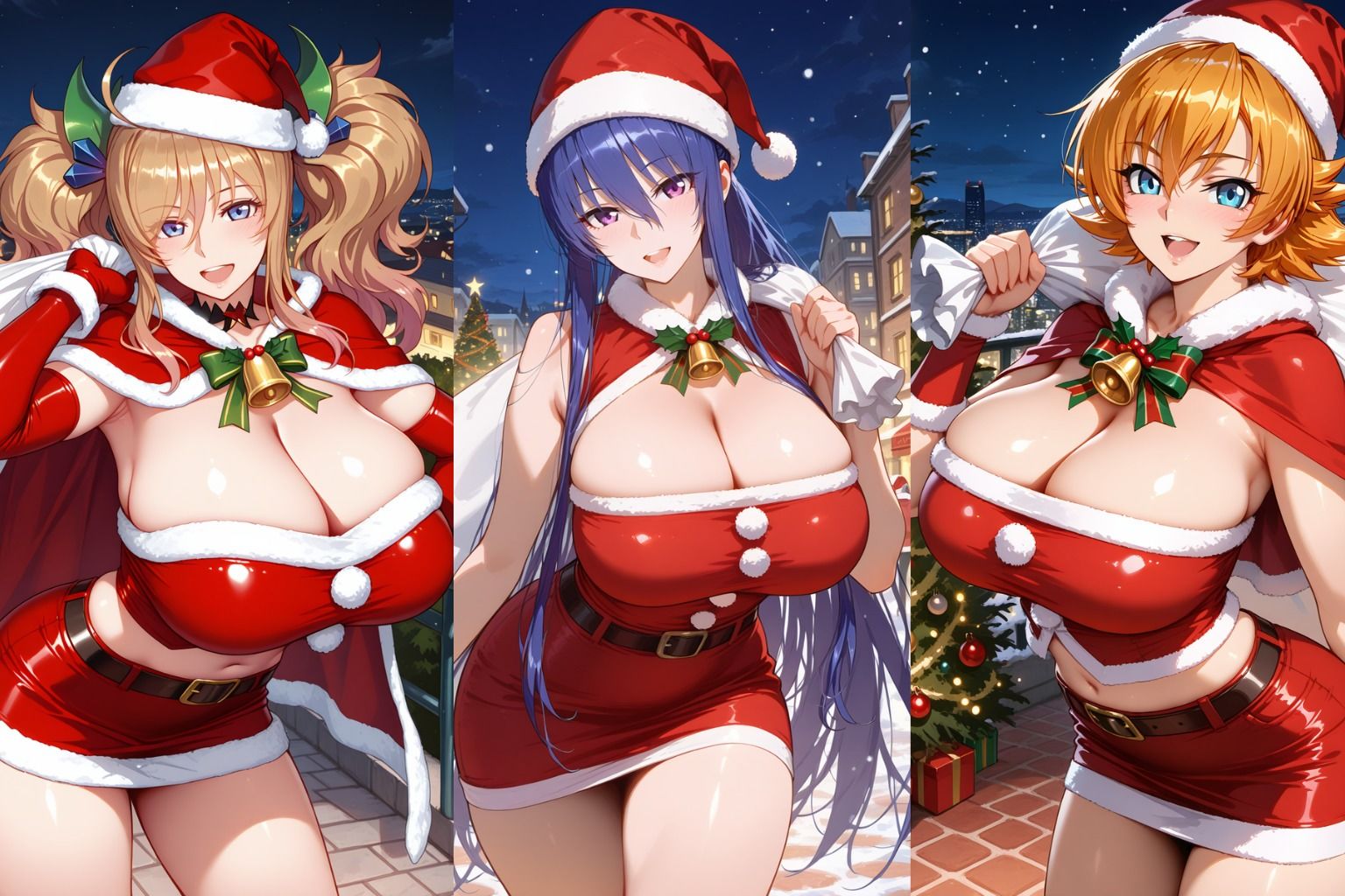 【サンタで対〇忍】凜〇・き〇ら・さ〇ら サンプル画像1