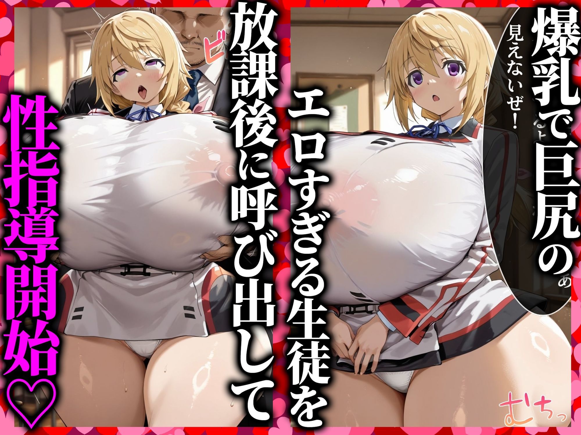 【シャルロッ〇・デュノア編】乳がデカすぎる教え子を放課後レ〇プ！セックス中毒になった彼女を巨根の〇隷にさせた結果… サンプル画像1