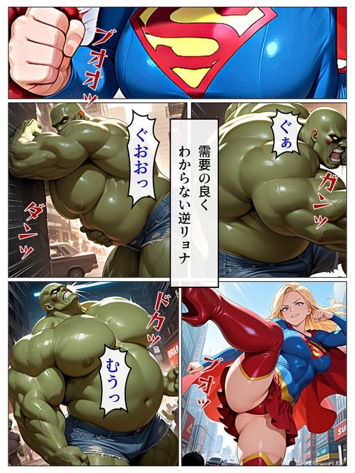 【スーパーヒロイン蹂躙-スーペリアガールver-前編】 サンプル画像2