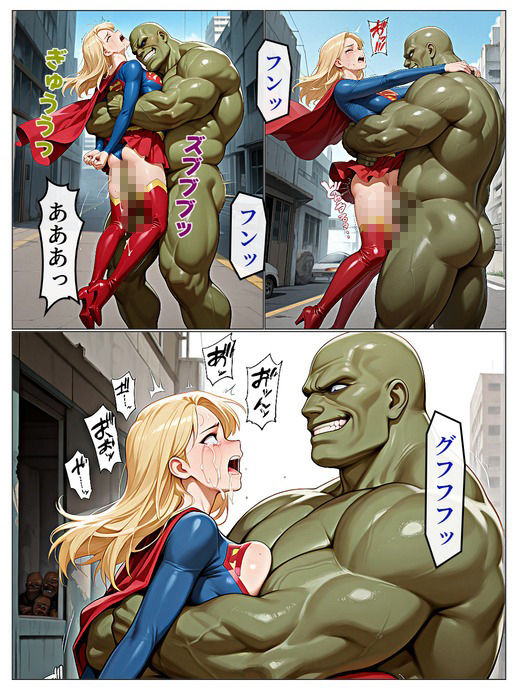 【スーパーヒロイン蹂躙-スーペリアガールver-後編】 サンプル画像4
