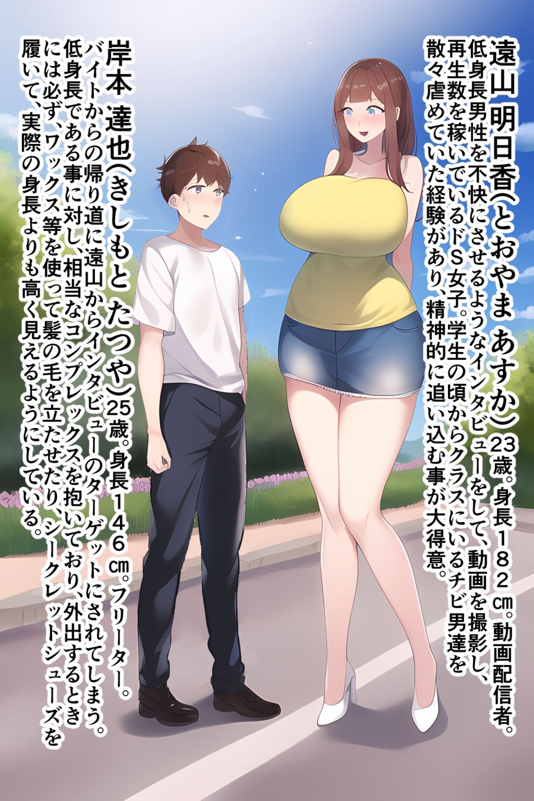 【セット作品】高身長女性×低身長男性 言葉責め集（スーツ女性編＋バレー部その他編） サンプル画像7