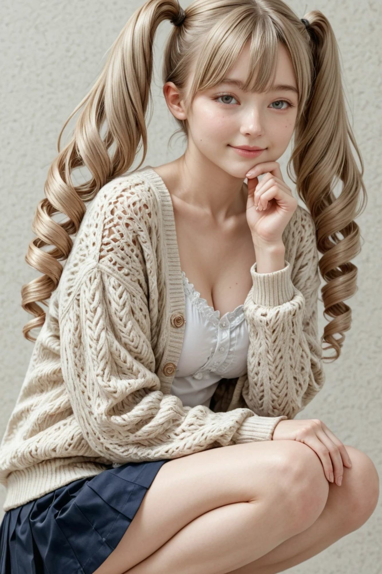 【セミリアル】Nude Collection 〜白い壁〜 小夜・沙月・紬 サンプル画像8