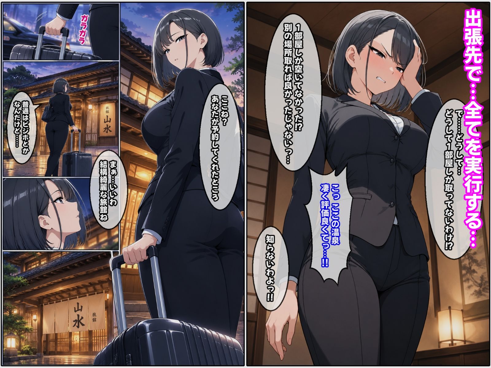 【セリフ付】パワハラの証拠を握ったので強気な女上司を理解らせるコトにした サンプル画像2