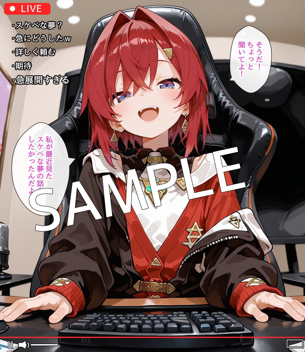 【セリフ付】錬金術師の見た夢 サンプル画像5