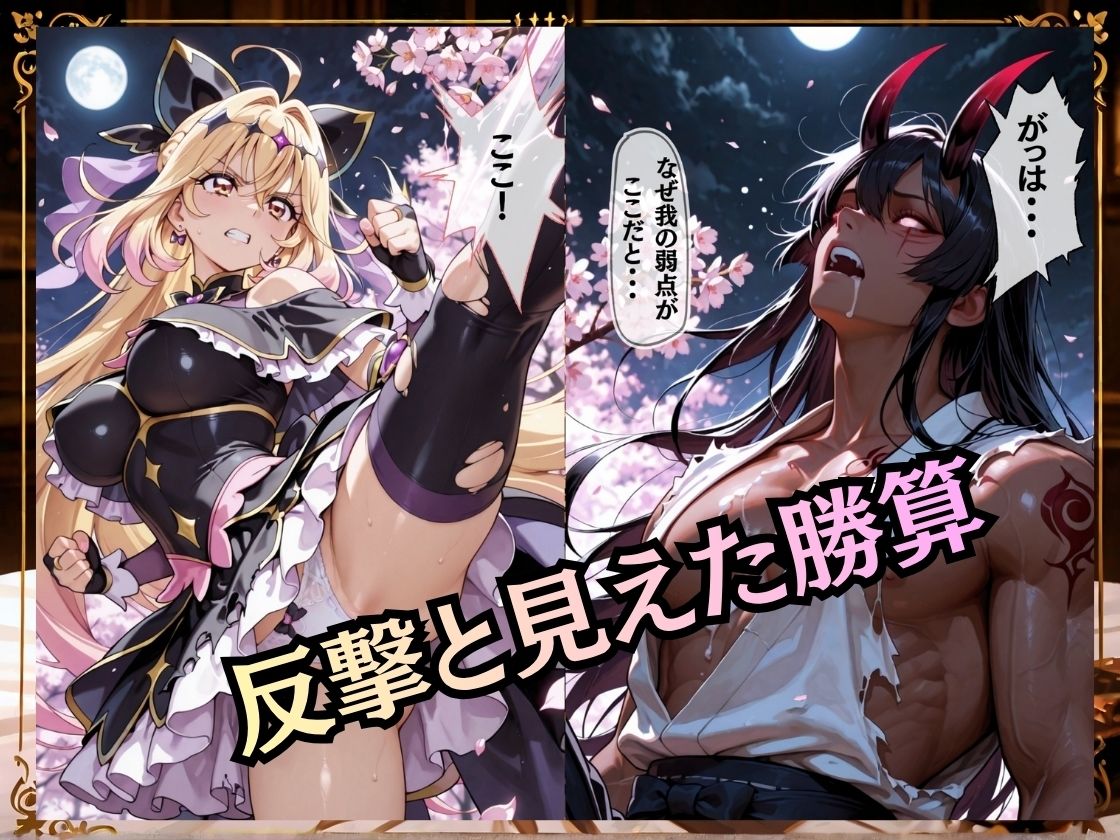 【セリフ付き235枚】妖魔に敗北 〜キュアアルカナシャドウ、配下への道〜 サンプル画像3
