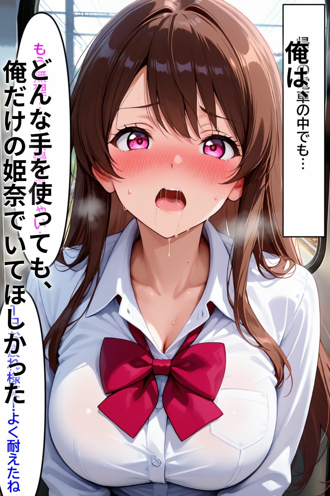 【セリフ付き】種付け快楽女子校生  性奴●に堕ちていく サンプル画像5