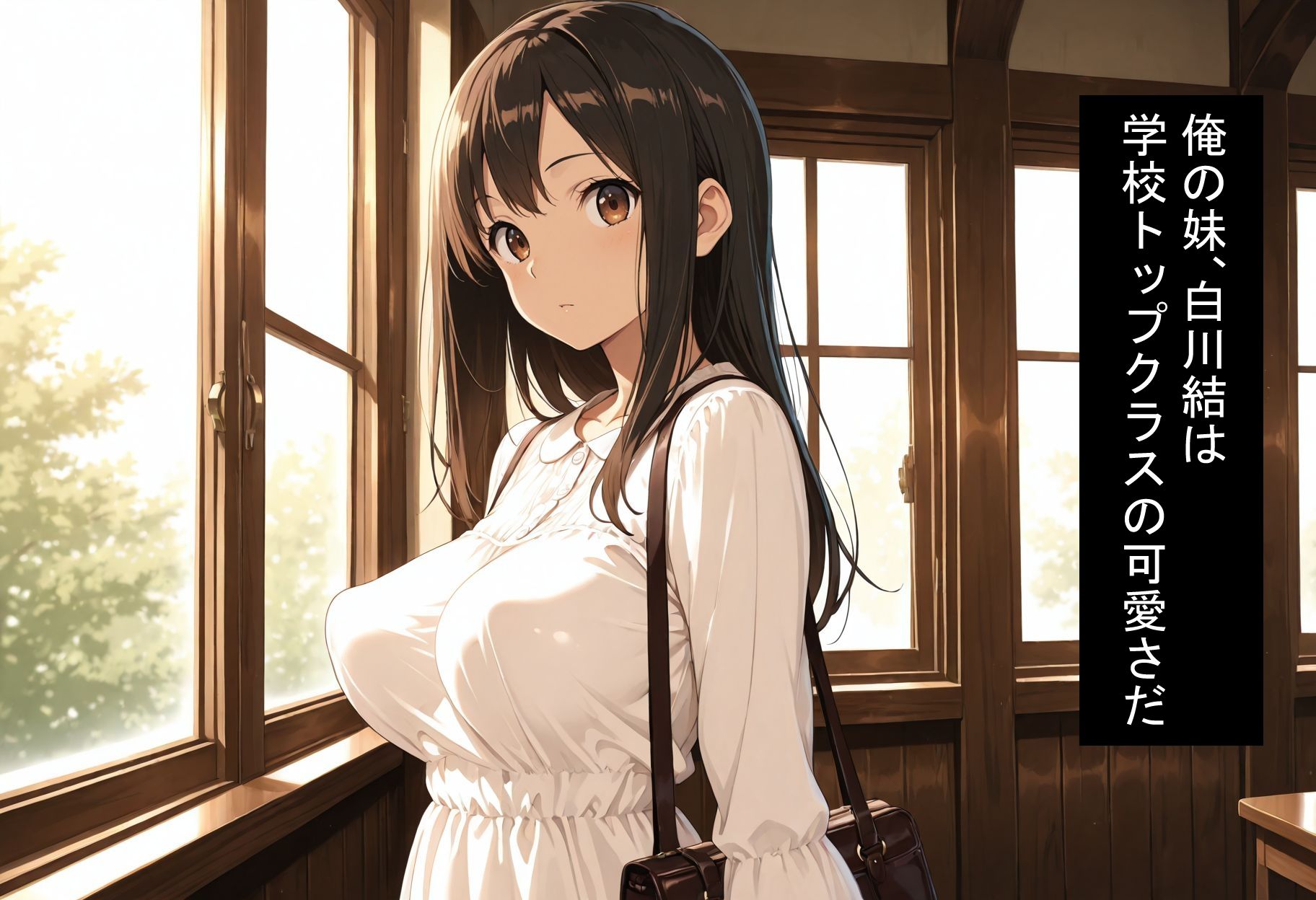 【セリフ有】ビッチな妹がデカチンポで兄イキしまくった話 サンプル画像1