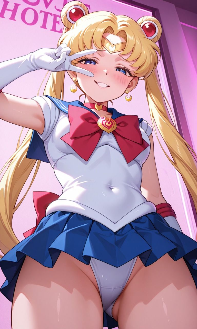 【セーラームーン】ジュピター・マーキュリー・ムーン 〜生意気セーラー戦士を分からせアヘ顔CG集その2〜｜挑発パンチラ・中出し・搾精 サンプル画像8