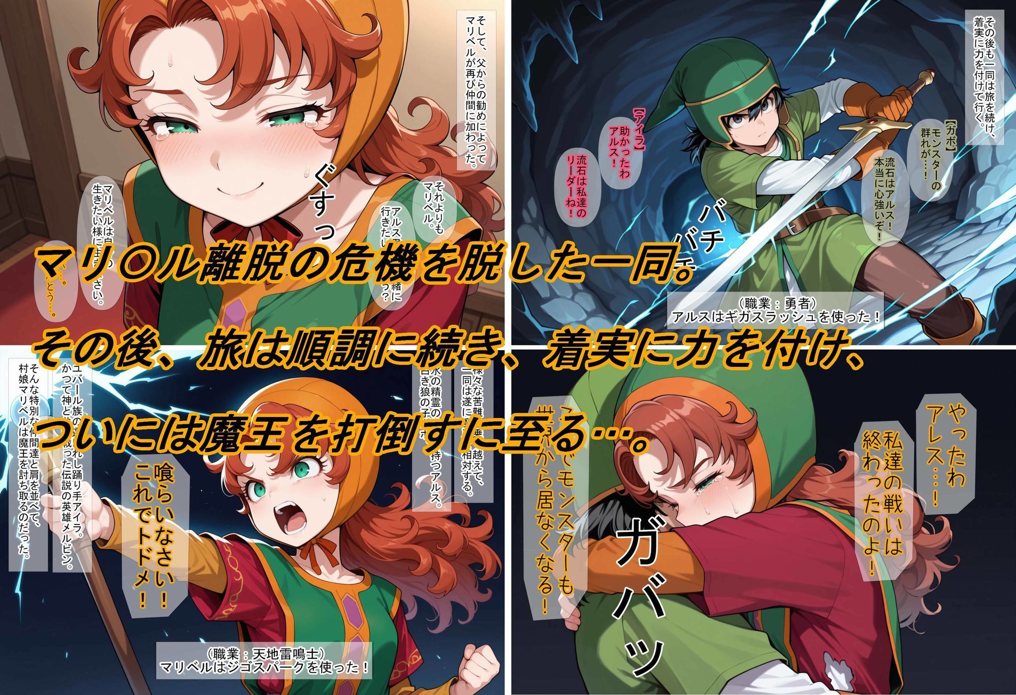 【ドラ〇エ7】マリ〇ルお嬢様は実はちょろイン サンプル画像6