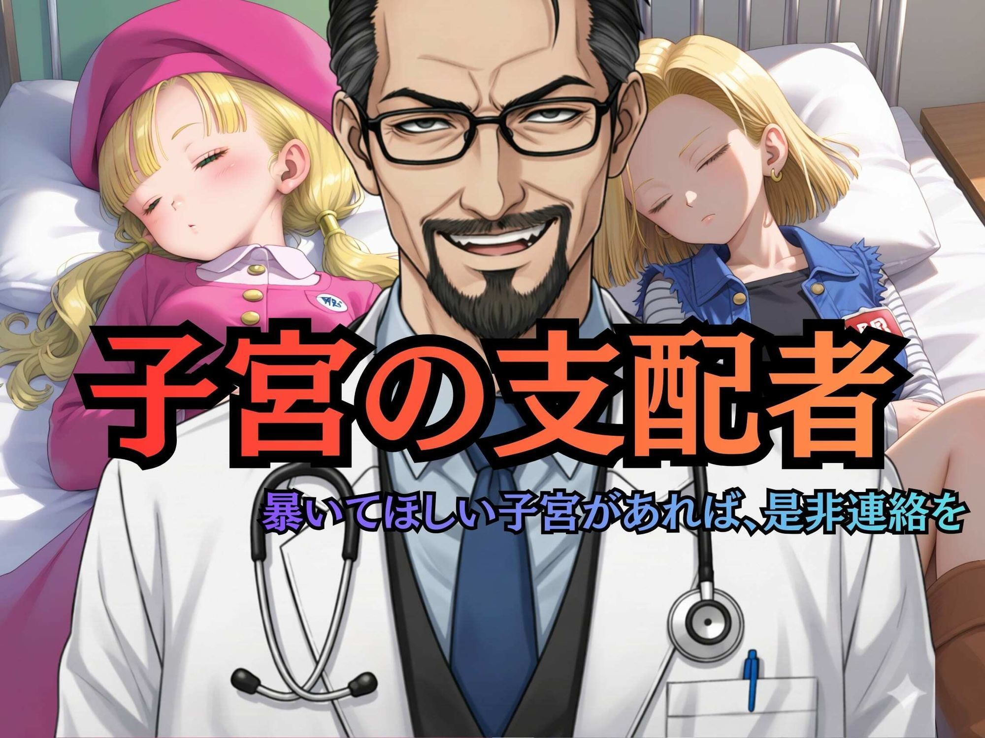 【ヒロイン陥落産婦人科】 File.02 18〇＆マー〇ン:一万人を堕とした診察台での絶頂快楽【セリフ付きCG集】 サンプル画像8