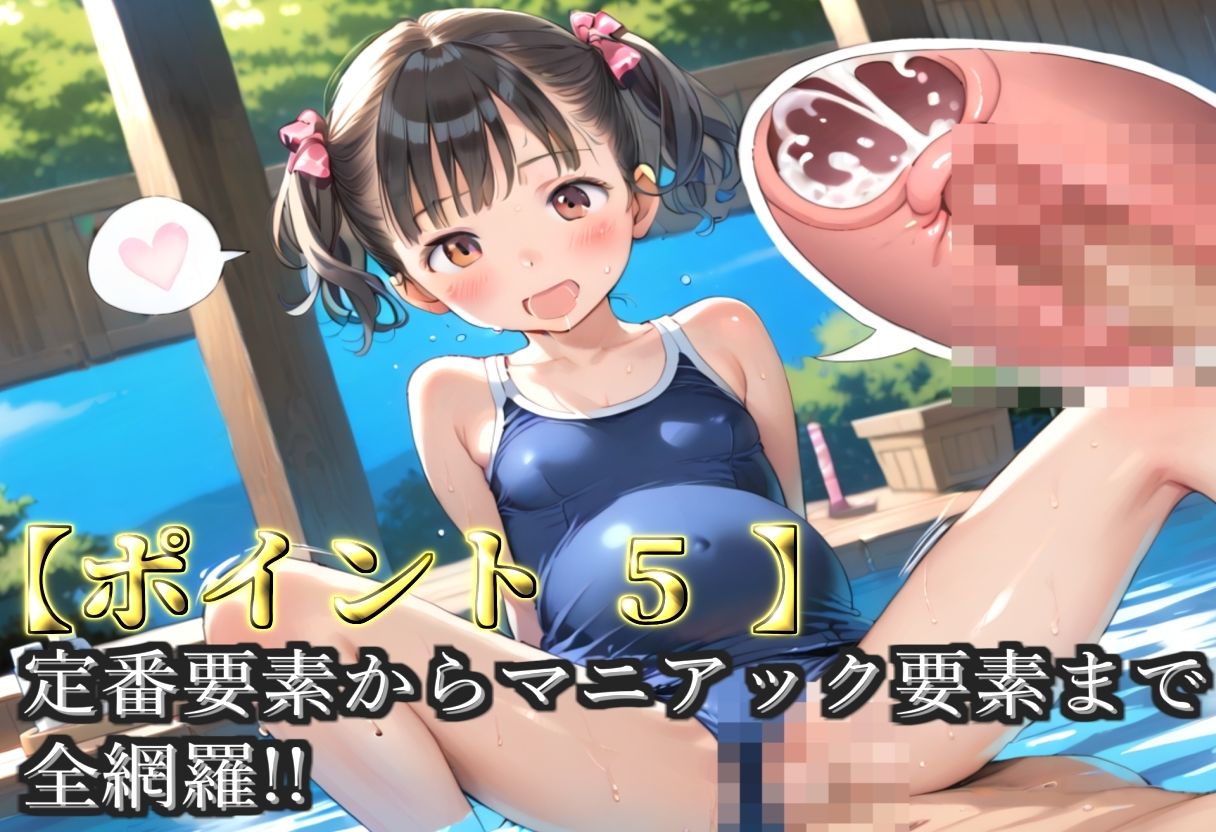 【プレミアシリーズ】【豪華特典あり】スク水つるぺたロリ学園乱交 真夏の混浴温泉で集団乱痴  修学旅行編【500個】 サンプル画像7