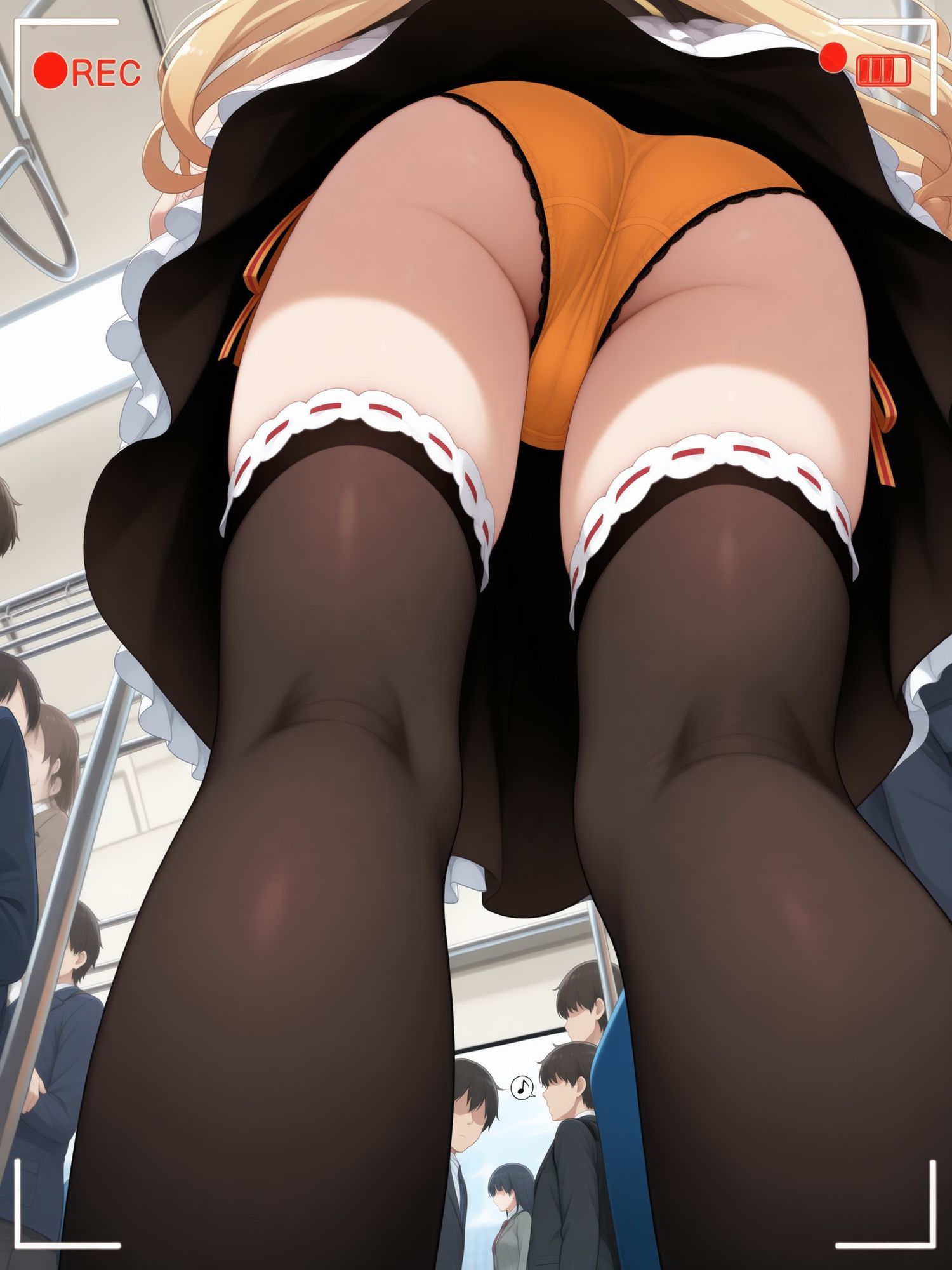 【ホ〇ライブ】電車に乗ったらホ〇メンが乗ってたから盗撮してみた 2【150枚収録】 サンプル画像8