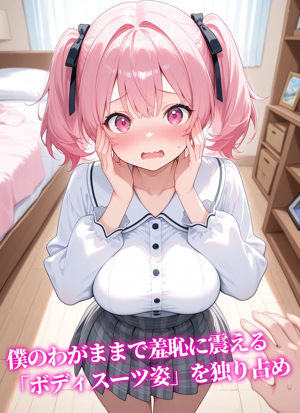 【ボディスーツ】コスプレ彼女〜恥じらいながらも着替えてくれた姿に我慢できず…〜 サンプル画像1