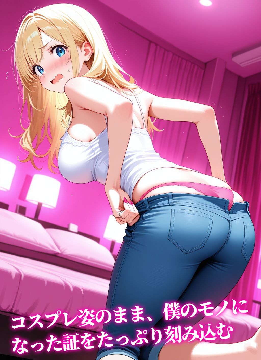 【ボディスーツ】コスプレ彼女〜恥じらいながらも着替えてくれた姿に我慢できず…〜 サンプル画像9