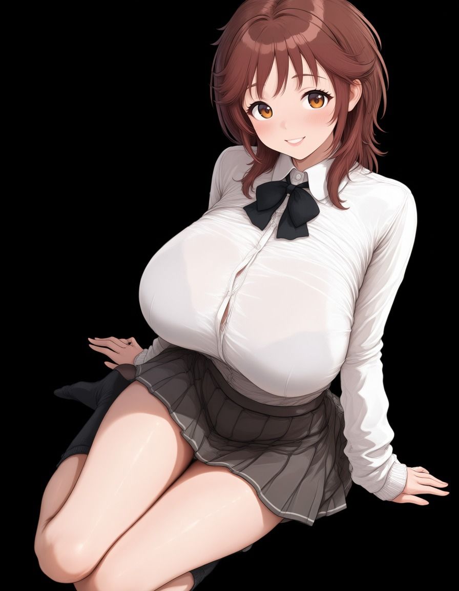 【ボリューム大】爆乳アマガミヒロインの淫乱すぎる放課後・・・ サンプル画像1