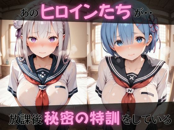 【リ●ロ】放課後ヒロインズエ●リア/レ●/ラ●編 サンプル画像1