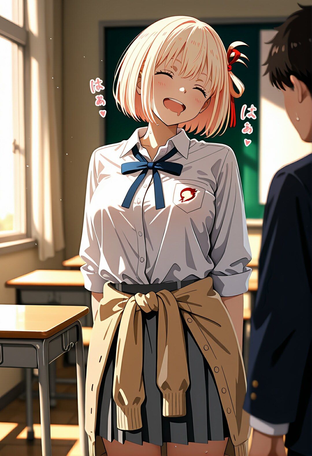【リ〇リコ】千〇の催〇アプリでH三昧〜抑えきれない学校H〜 サンプル画像3