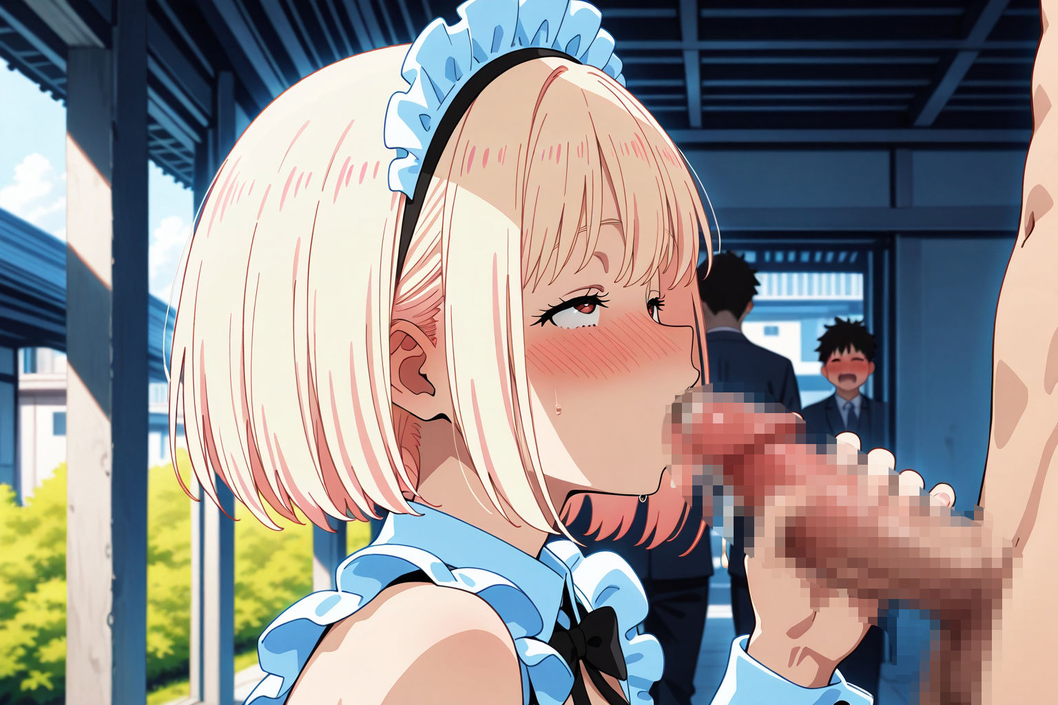 【リ〇リス・リ〇イル】メイド服の○○を××する サンプル画像10