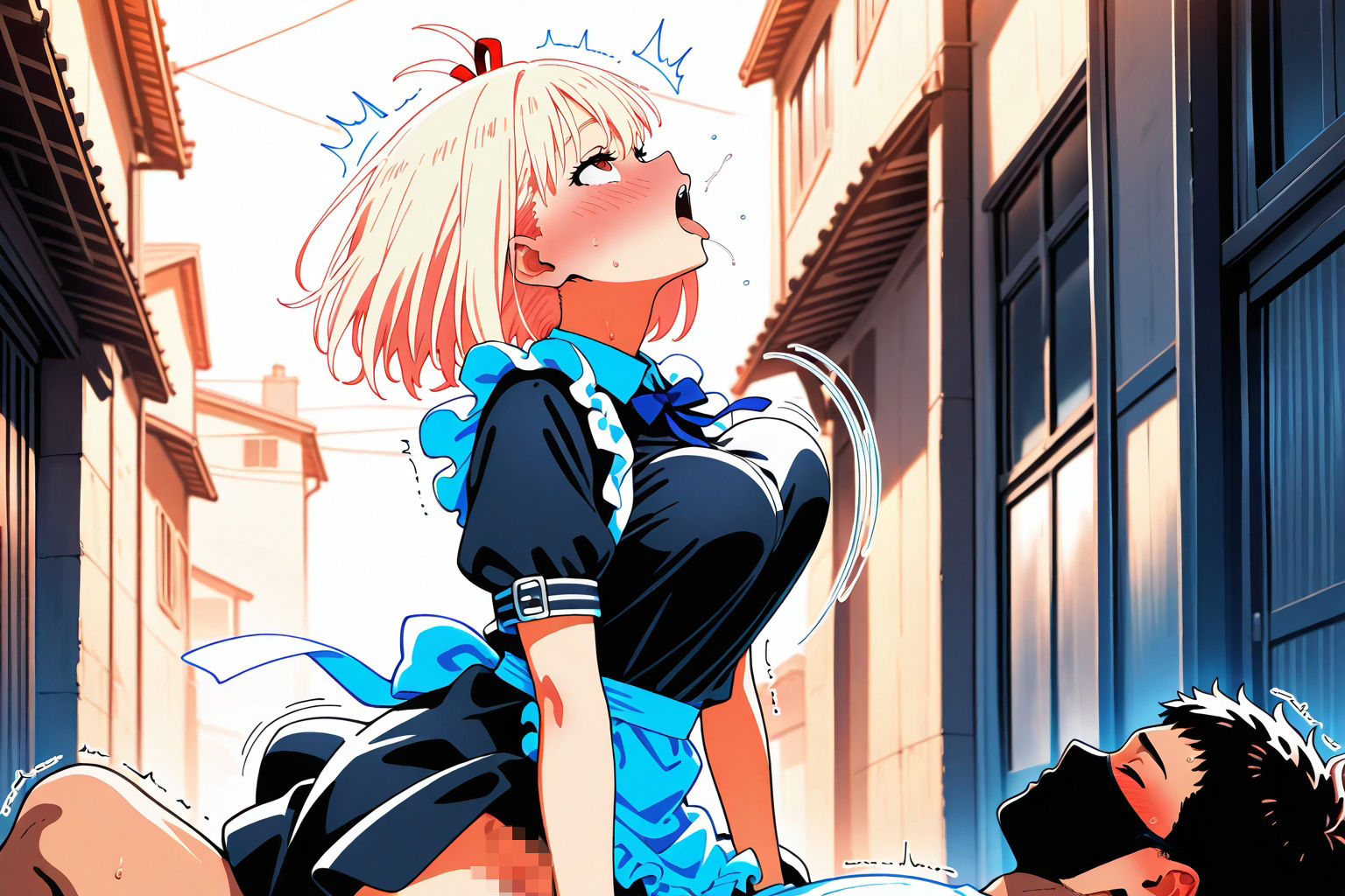 【リ〇リス・リ〇イル】メイド服の○○を××する サンプル画像7