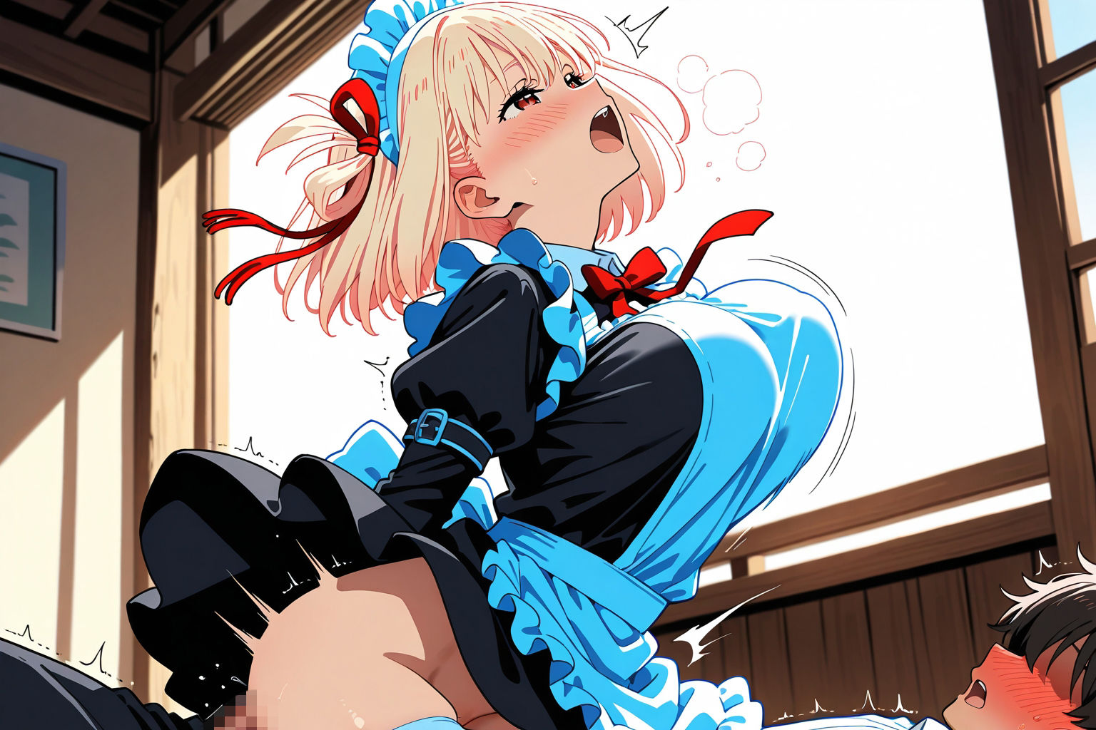 【リ〇リス・リ〇イル】メイド服の○○を××する サンプル画像8