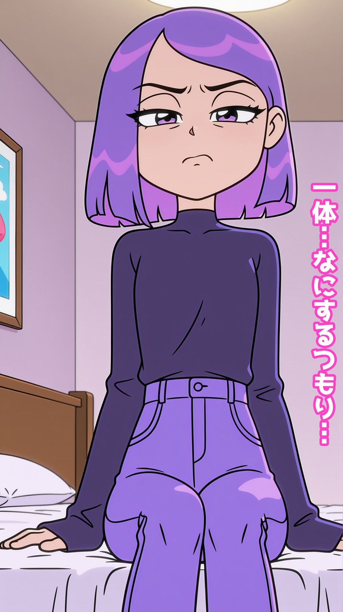 【一部セリフつき】Deliサモ☆ 美少女とおじさん強●召喚アプリ – 語学アプリのダウナー女子編 – サンプル画像2