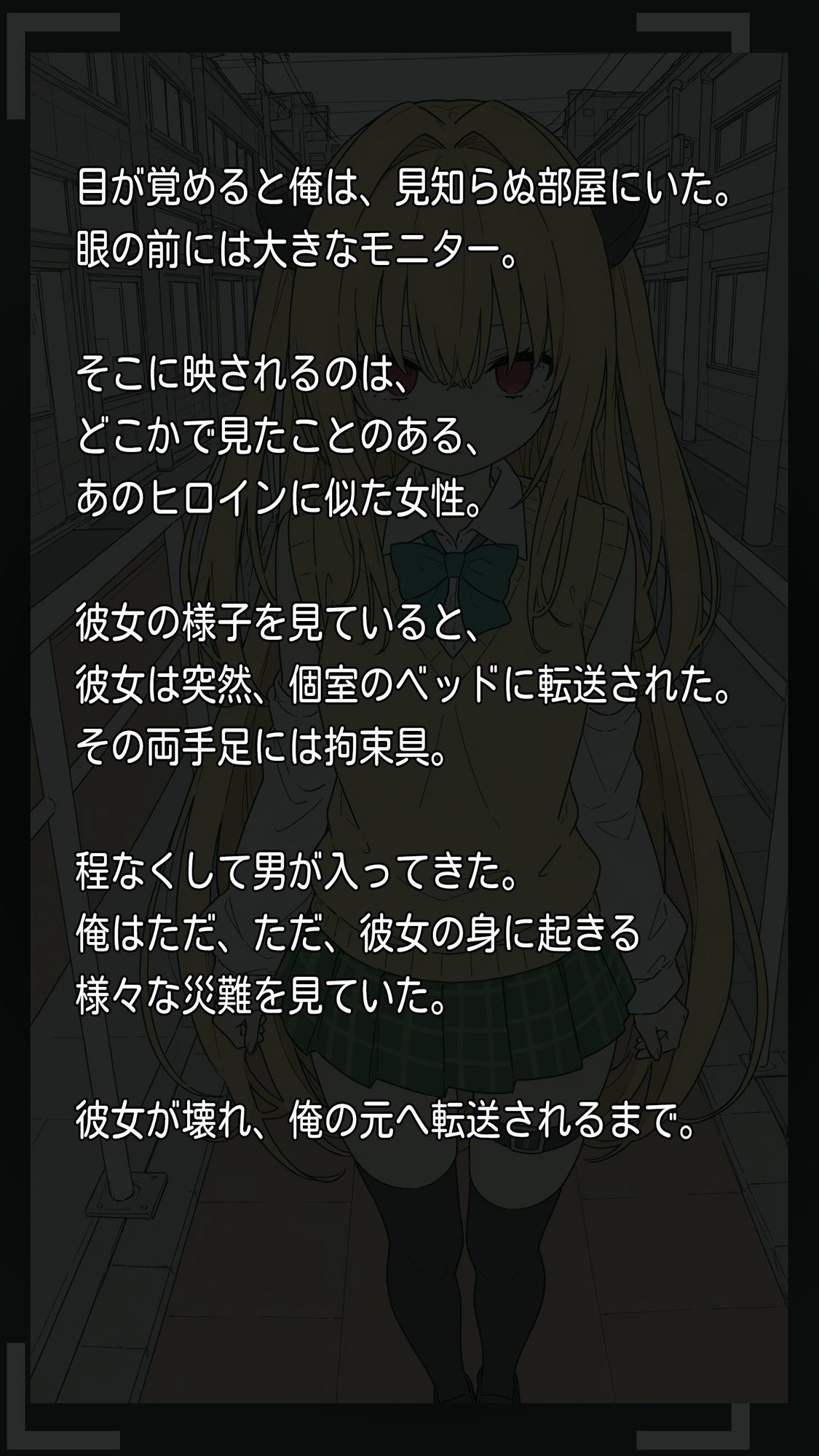 【一部セリフつき】あのヒロインにイタズラできる部屋 – 金◯の闇編 – サンプル画像2