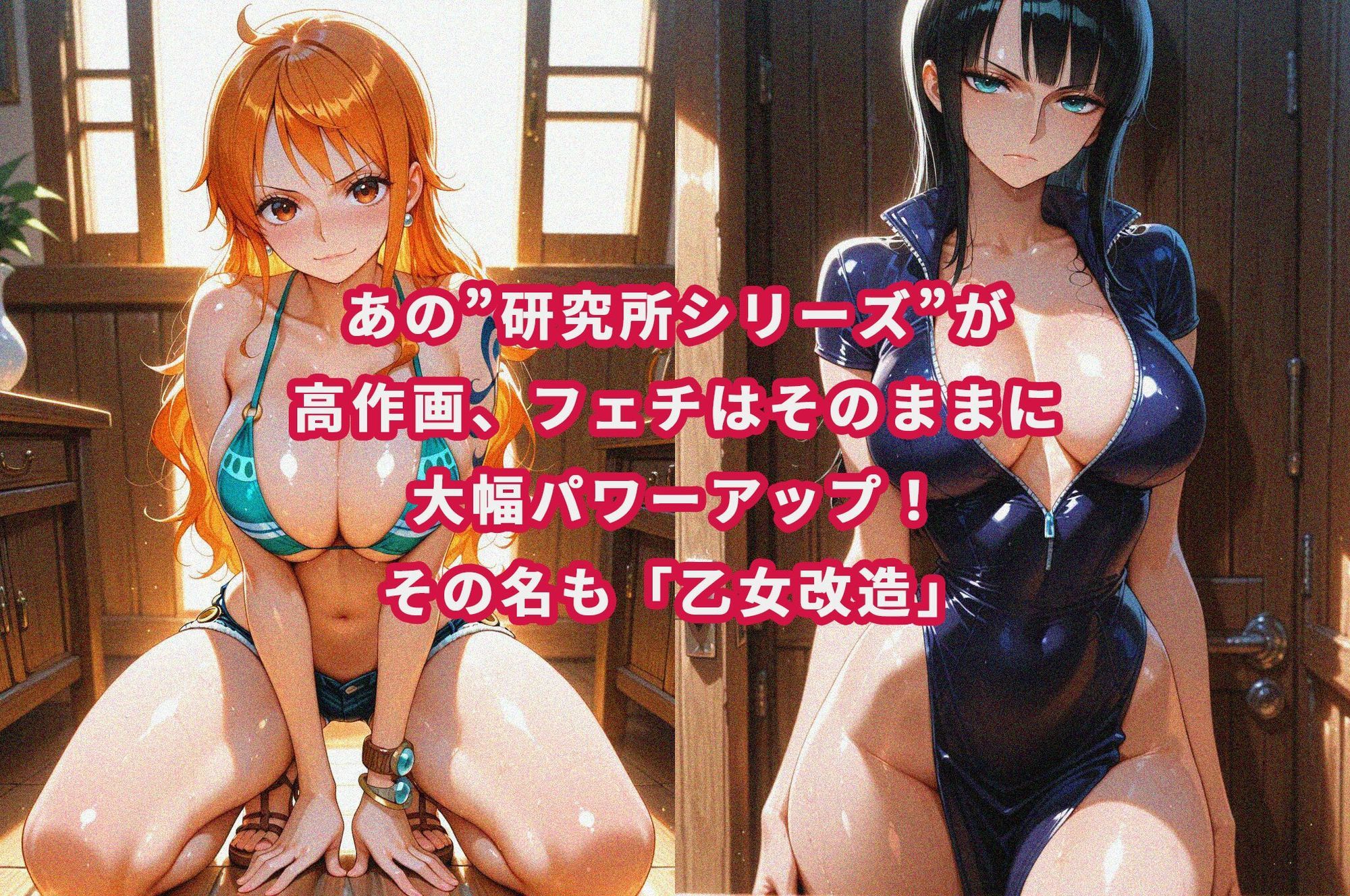 【乙女改造】ナ〇×ロビ〇 サンプル画像2