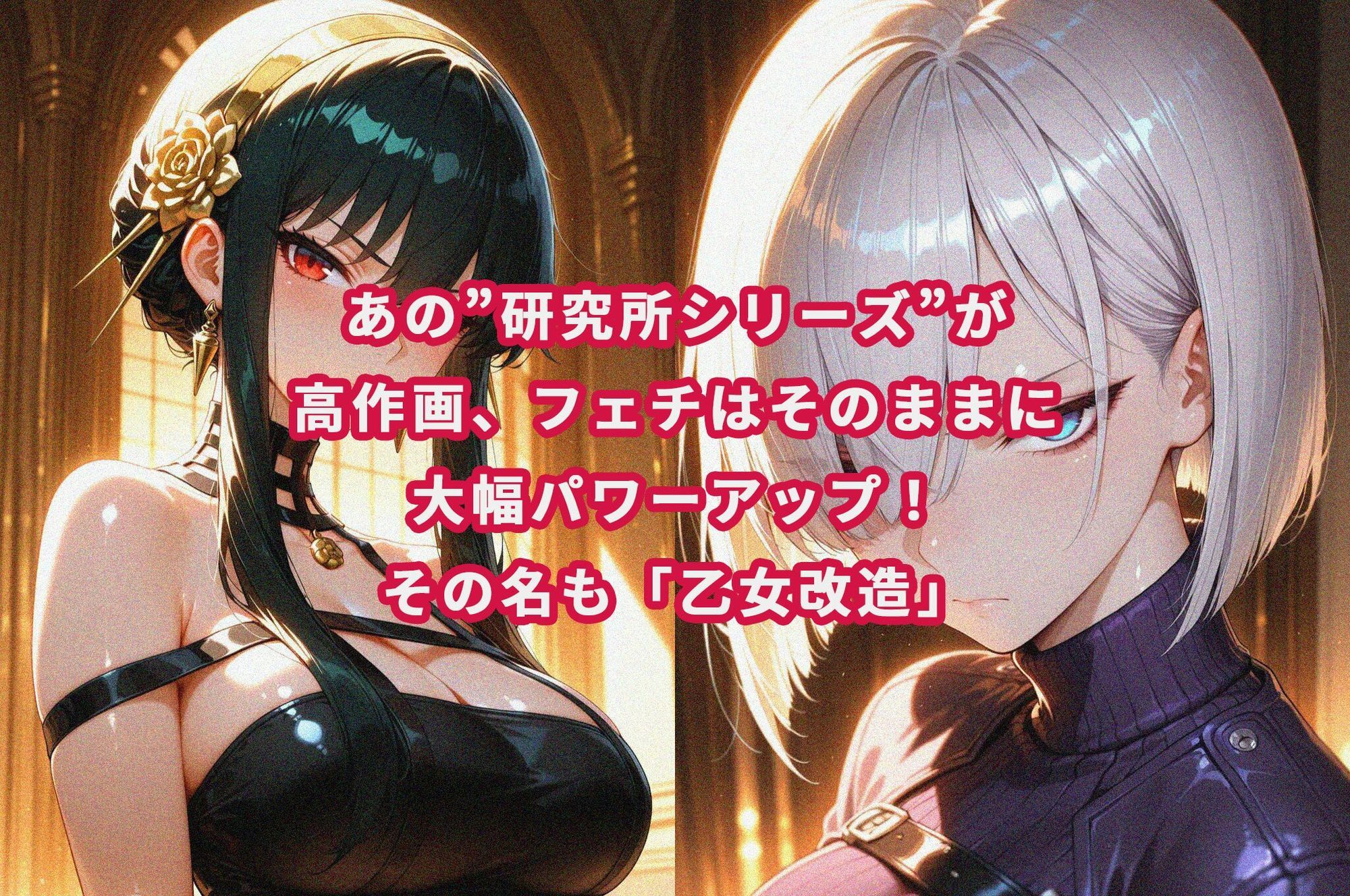 【乙女改造】ヨ〇×フィオ〇 サンプル画像2