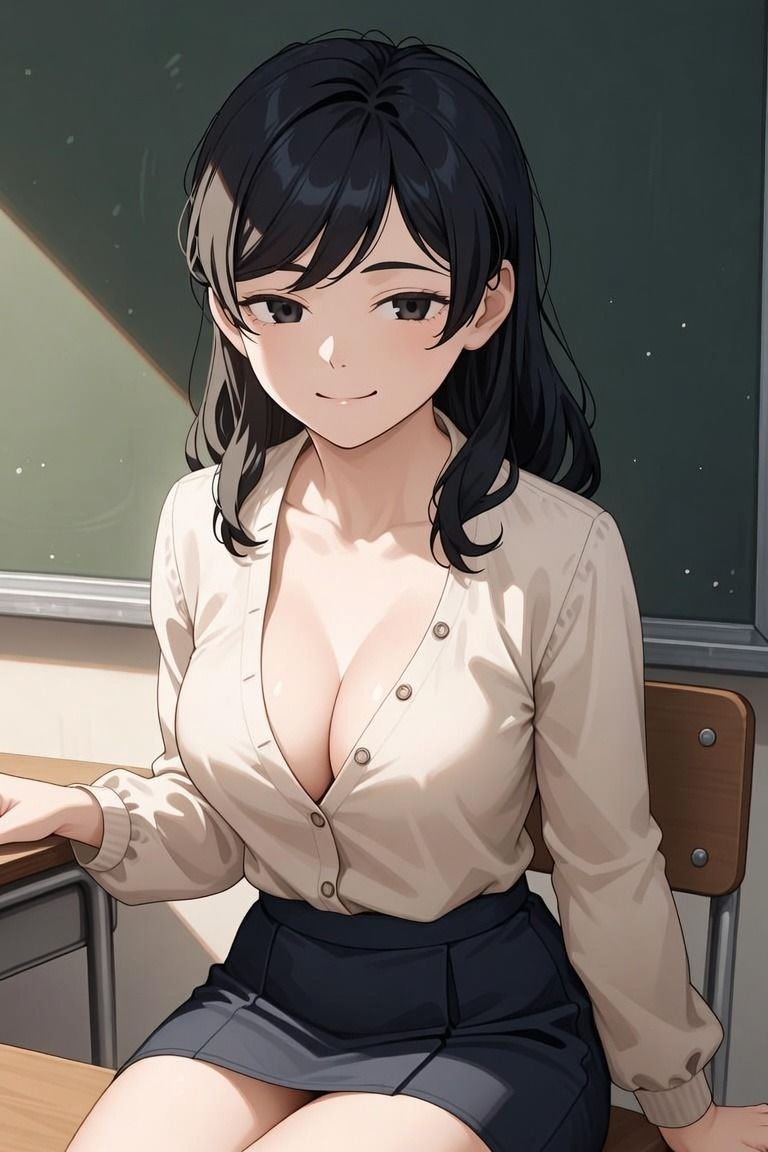 【人妻×PTA】PTAの人妻は、独身の彼の前でだけ崩れる ―役員作業の遅い夜― サンプル画像4