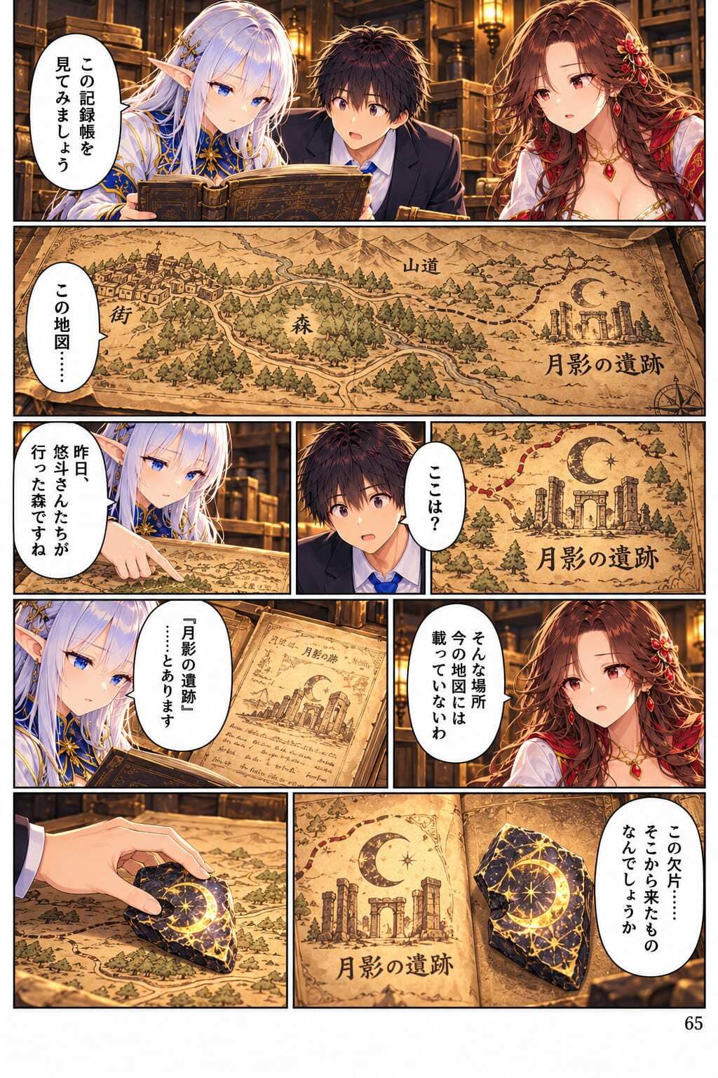 【全11話・約110P・フルカラー】異世界転移したら美女だらけの宿屋に就職しました！？ 第1部 〜月灯り亭と月の道〜本編 サンプル画像5