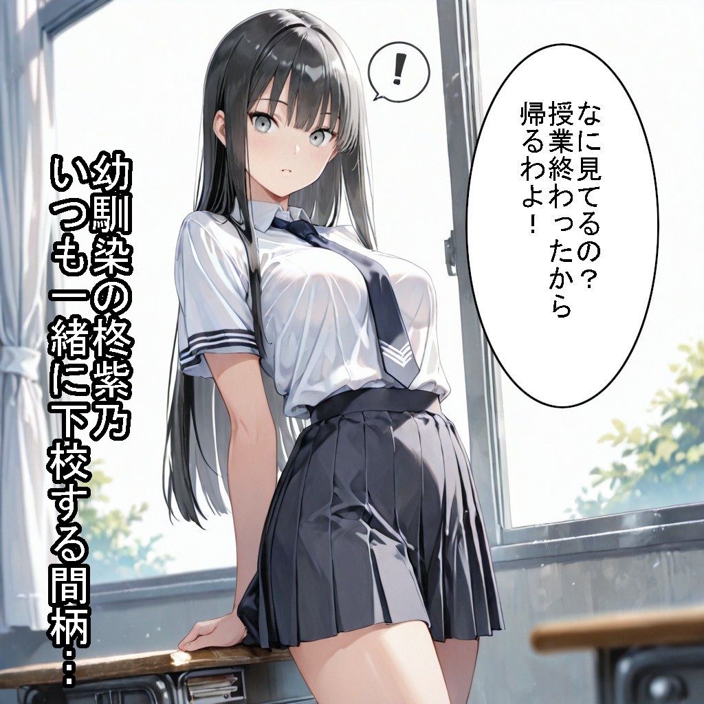【制服】クールな幼馴染が、俺にだけ甘くなった話 サンプル画像1