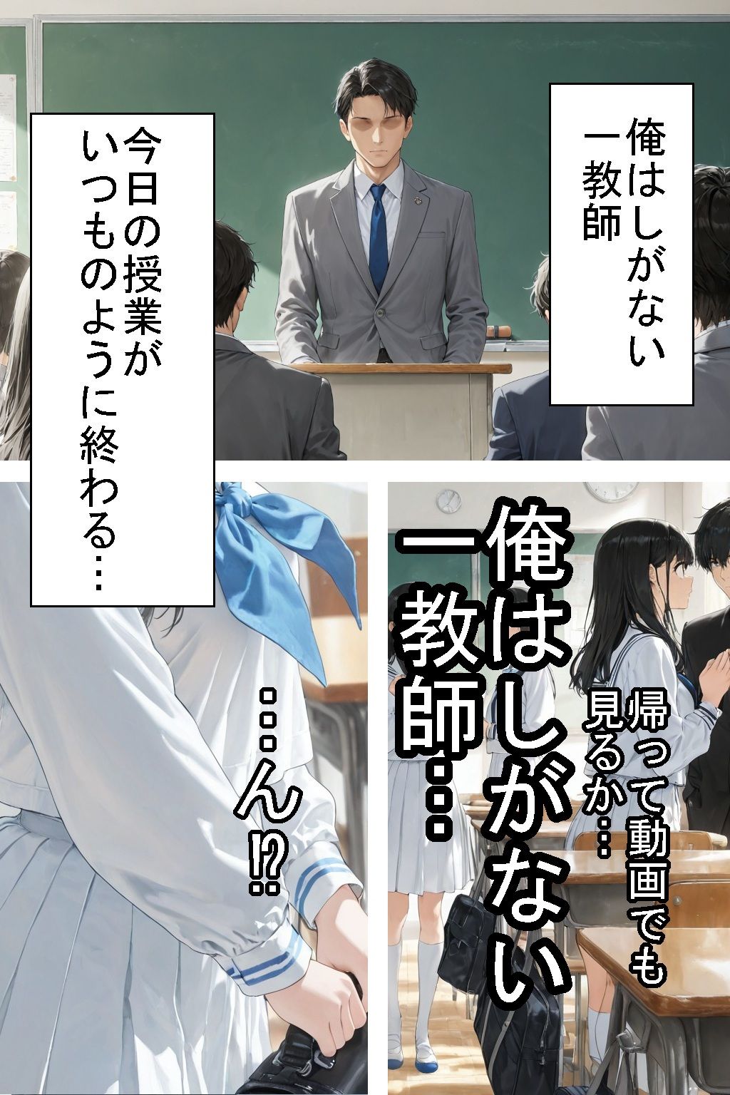 【制服】高嶺の花の学園優等生と互いのカラダに溺れるようになる話【貪欲えっち】 サンプル画像1