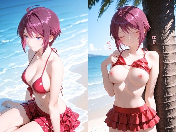 【動画付き】 快感の海辺:欲望に溺れる夏の誘惑 ルナ〇リア編 ガン〇ム 〇EED 〇estiny サンプル画像1
