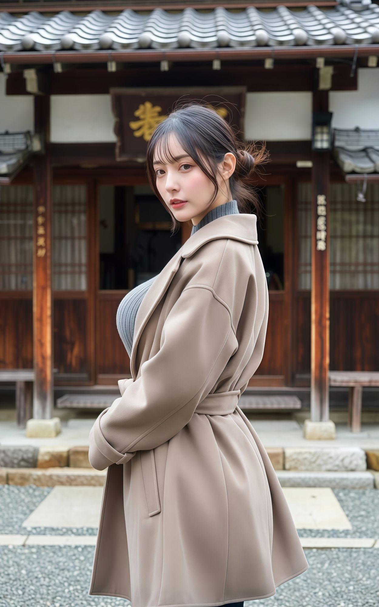 【動画付き】人妻と……しっとり温泉旅4【実写系CG集】 サンプル画像1