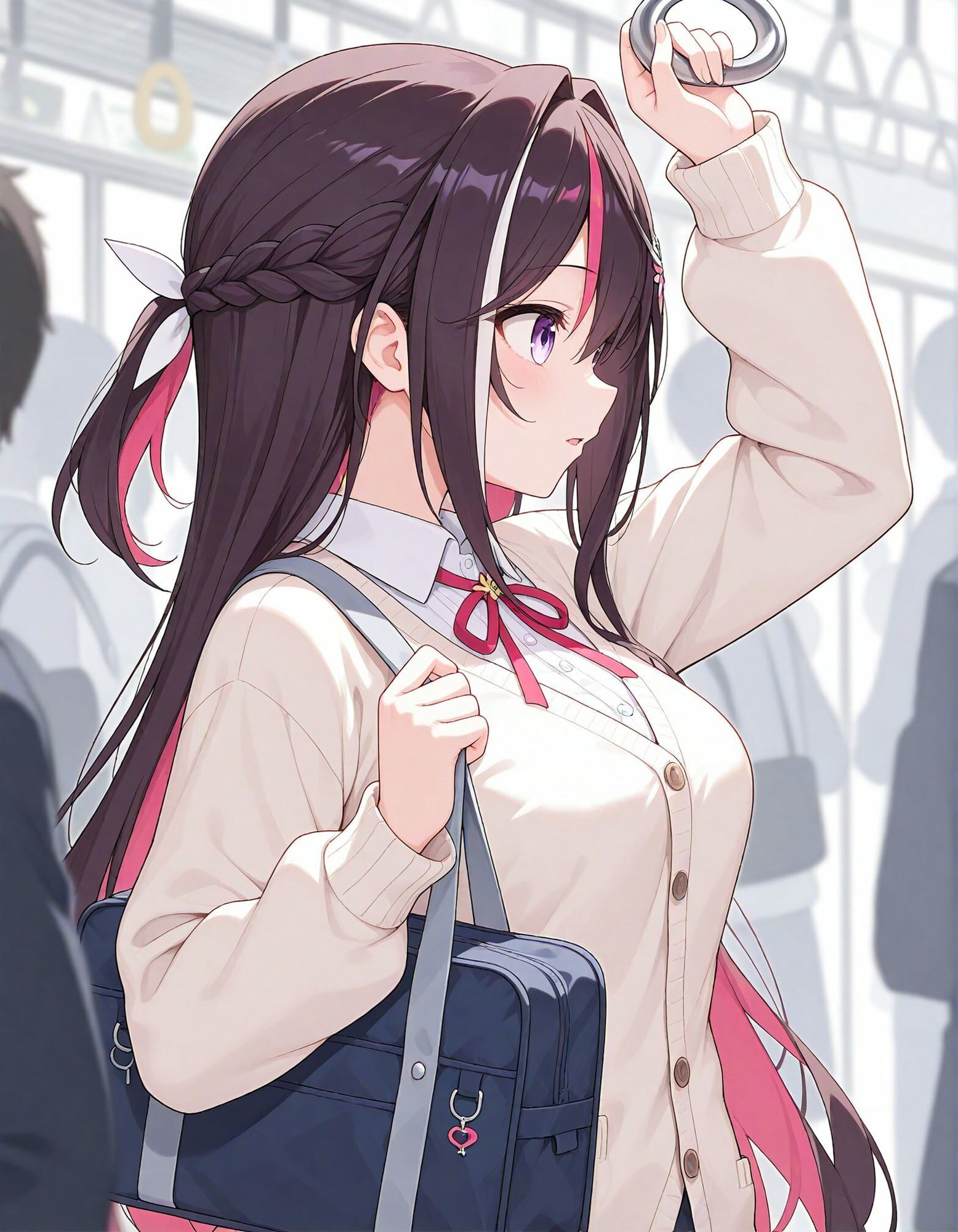 【動画付き】痴●電車 犯●れた少女 AZ●i編 サンプル画像2