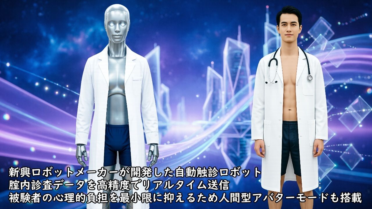 【動画流出】AI産業医の新人OL膣内挿入診断 サンプル画像7