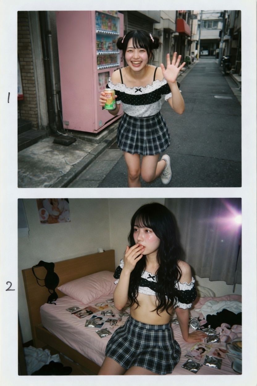 【即堕ち2コマ集】女たちのもう一つの顔 FILM-01 サンプル画像2