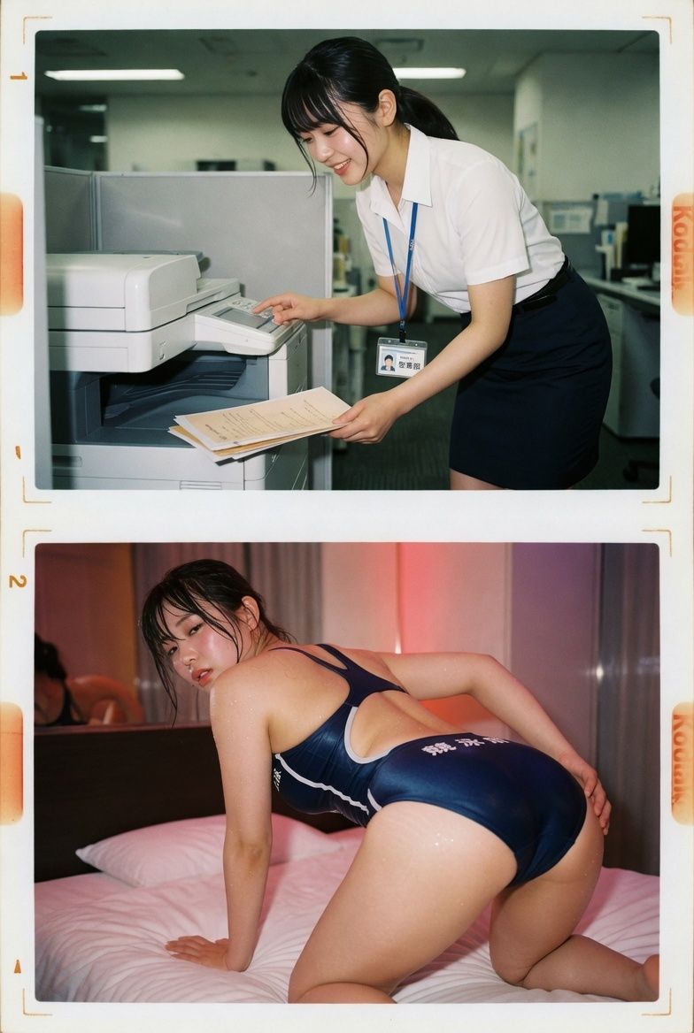 【即堕ち2コマ集】女たちのもう一つの顔 FILM-01 サンプル画像5